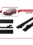 Renault Laguna (X56) Sw 1996-2000 Arası ile Uyumlu Basıc Model Universal Ara Atkı Tavan Barı Siyah 2 Adet 3
