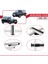 Nissan Qashqai +2 (NJ10) 2008-2013 Arası ile Uyumlu Basıc Model Ara Atkı Tavan Barı Gri 3 Adet 4