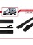 Mitsubishi Pajero (V60) 3 Kapı 1999-2006 Arası ile Uyumlu Basıc Model Ara Atkı Tavan Barı Siyah 3
