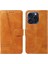 Kredi Kartı Yuvası ile IPhone 15 Pro Için Filp Durumda Preslenmiş Pu Deri Telefon (Yurt Dışından) 5