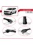 Dacia Logan Mcv 2012-2020 Arası ile Uyumlu Ace-1 Ara Atkı Tavan Barı Siyah 4