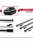 Nissan Navara 2004-2014 Arası ile Uyumlu Basıc Model Ara Atkı Tavan Barı Gri 3 Adet 3