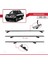 Nissan Navara 2004-2014 Arası ile Uyumlu Basıc Model Ara Atkı Tavan Barı Gri 3 Adet 5
