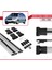 Skoda Fabia 1 Combi (6y) 2000-2006 Arası ile Uyumlu Fly Model Ara Atkı Tavan Barı Gri 2 Adet 5