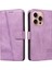 Kredi Kartı Yuvası Siyah ile IPhone 16 Pro Cüzdan Telefon Kılıfı Için Filp Durumda (Yurt Dışından) 1