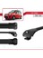 Fiat Panda 2003-2012 Arası ile Uyumlu Ace-1 Ara Atkı Tavan Barı Siyah 3