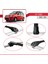 Fiat Panda 2003-2012 Arası ile Uyumlu Ace-1 Ara Atkı Tavan Barı Siyah 4