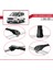 Ford Tourneo Courier 2014-2017 Arası ile Uyumlu Ace-1 Ara Atkı Tavan Barı Siyah 4