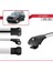 Jeep Liberty 2002-2007 Arası ile Uyumlu Ace-1 Ara Atkı Tavan Barı Gri 3