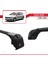 Dodge Neon 2015 ve Sonrası ile Uyumlu Ace-2 Ara Atkı Tavan Barı Siyah 3