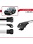 Jeep Cherokee (Kj) 2002-2007 Arası ile Uyumlu Ace-1 Ara Atkı Tavan Barı Gri 3