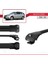 Kia Ceed Estate - Sw 2009-2012 Arası ile Uyumlu Ace-1 Ara Atkı Tavan Barı Siyah 3