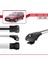 Renault Laguna (X56) Sw 1996-2000 Arası ile Uyumlu Ace-1 Ara Atkı Tavan Barı Gri 2 Adet 3