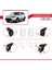 Mitsubishi Outlander (Mk3) 2013-2018 Arası ile Uyumlu Ace-2 Ara Atkı Tavan Barı Gri 5