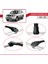 Nissan Pathfinder (R51) 2004-2012 Arası ile Uyumlu Ace-1 Ara Atkı Tavan Barı Siyah 4
