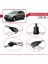 Mercedes M Class (W164) 2005-2011 Arası ile Uyumlu Ace-1 Ara Atkı Tavan Barı Gri 4