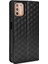 Motorola Moto G9 Artı Kart Yuvaları Tutucu Manyetik Kapatma 3D Pu (Yurt Dışından) 3