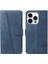 IPhone 14 Için Filp Durumda Pro Max Kredi Kartı Yuvası ile Preslenmiş Pu Deri (Yurt Dışından) 5