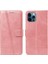 IPhone 12 Için Filp Durumda Pro Max Ayrılabilir Siyah Bilezik ile Preslenmiş Pu (Yurt Dışından) 5