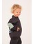 Erkek Çocuk Cep Detaylı Sweatshirt - Siyah 1