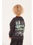 Erkek Çocuk Cep Detaylı Sweatshirt - Siyah 4