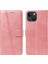 IPhone 13 Için Filp Durumda Ayrılabilir Siyah Bilezik Cüzdan Telefon Kılıfı Pu (Yurt Dışından) 4