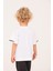 Erkek Çocuk Baskılı T-Shirt - Beyaz 2