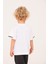Erkek Çocuk Baskılı T-Shirt - Beyaz 2