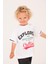 Erkek Çocuk Baskılı T-Shirt - Beyaz 3