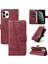 Kredi Kartı Yuvası ile IPhone 11 Pro Için Filp Durumda Ayrılabilir Siyah Preslenmiş (Yurt Dışından) 5