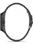 Quartz Çelik Siyah 42 mm Erkek Kol Saati 2