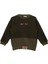 Erkek Çocuk Kapitone Nakış Detaylı Sweatshirt - Haki 2