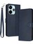 Xiaomi Redmi 13 5g/13 4g Kılıf Folio Flip Pu Deri Telefon Kapağı Buzağı Dokusu-Safir (Yurt Dışından) 1