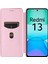Xiaomi Redmi 13 5g/13 4g Telefon Kılıfı Için Karbon Fiber Doku Deri Standı Kapak-Gül Altın (Yurt Dışından) 3