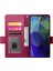 Xiaomi Redmi Note 13 4g Cüzdan Kılıf Çizilmez Deri Telefon Kapağı-Şarap Kırmızısı Için (Yurt Dışından) 2
