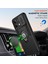 Xiaomi Redmi Note 13 5g Için Telefon Kılıfları Slayt Lens Kapağı + Halka Tutucu Kickstand-Siyah (Yurt Dışından) 5