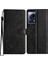 Xiaomi 13 Lite Telefon Kılıfı Için Çiçek Baskı Deri Cüzdan Kapağı-Siyah (Yurt Dışından) 1