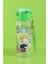 Muggle Mikro Lisanslı Yeşil Ayı Teddy Şeffaf Desenli Pipetli Erkek Matara Suluk 500ML 1