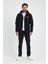 Erkek Kapşunlu Fermuarlı Softshell Mont 6044-1 5