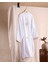 Cherina %100 Pamuk Kadın Müslin Bornoz - Beyaz/bej 2