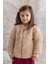 Kız Bebek Peluş Mont - Bej 1