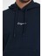 3 İp Şardonlu Kapuşonlu Baskılı Cepli Sweatshirt 5281 3