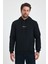 3 İp Şardonlu Kapuşonlu Baskılı Cepli Sweatshirt 5281 1