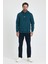 3 İp Şardonlu Kapuşonlu Baskılı Cepli Sweatshirt 5281 5