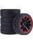 1/10 Rc Araba Yarışı Lastikleri Yolda Touring Drift Araba Lastiği Tekerlek Tamiya TT01 TT02 XV01 TA06 Ptg-2 Hpı Wr8 Kyosho Hsp (Yurt Dışından) 1