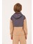 Unisex Çocuk Aksesuar Garni Detaylı Sweatshirt - Antrasit 3