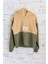 Unisex Çocuk Aksesuar Garni Detaylı Sweatshirt - Haki 1