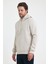 3 İp Şardonlu Kapuşonlu Baskılı Cepli Sweatshirt 5281 2