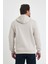 3 İp Şardonlu Kapuşonlu Baskılı Cepli Sweatshirt 5281 4