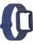Xiaomi Redmi Watch 1 Kordon Kayış Silikon Kasa Korumalı Strap Mıknatıslı KRD-105 1